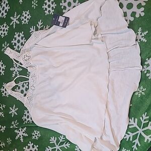 Lucky Brand women's halter blouse